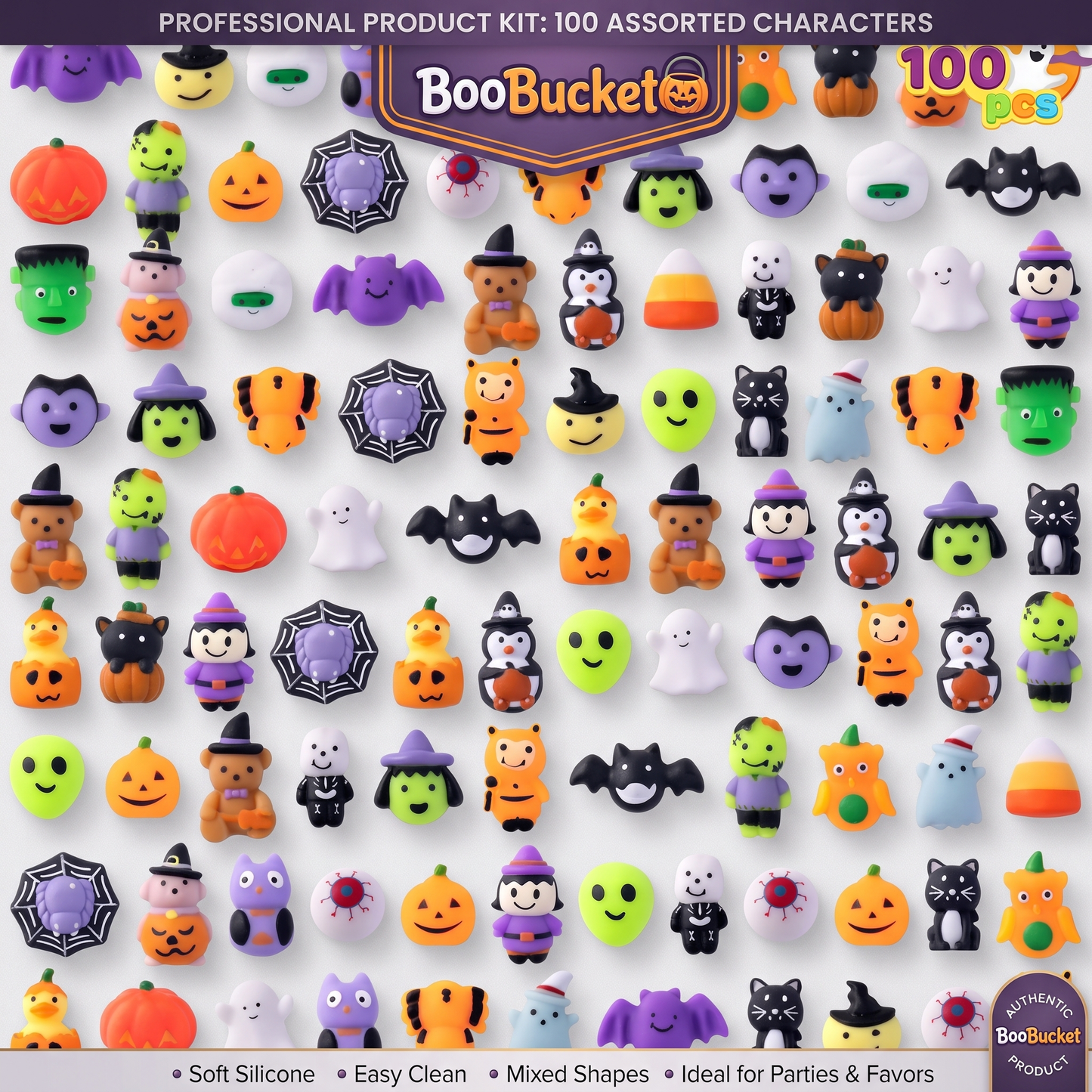 BooBucket™ Halloween Mochi Squishies